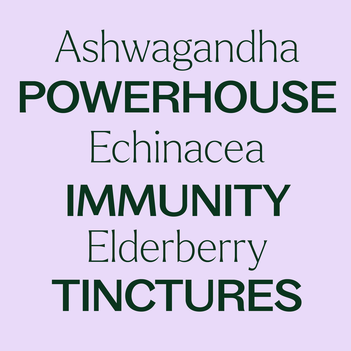 Powerhouse Immunity Tincture Trio Set