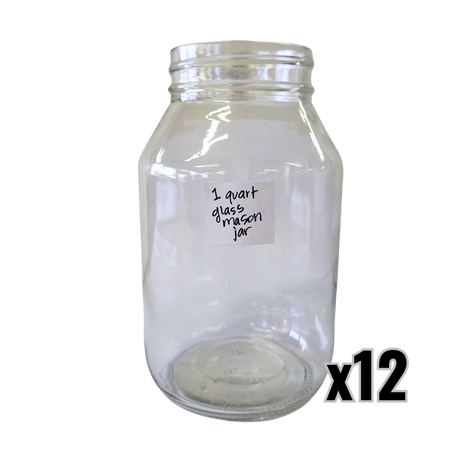 Quart Glass Mason Jar - 32 oz