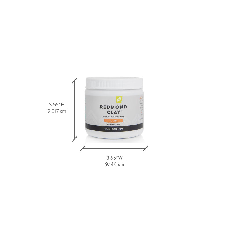 Redmond Ready-to-mix Bentonite Clay 10 oz Jar