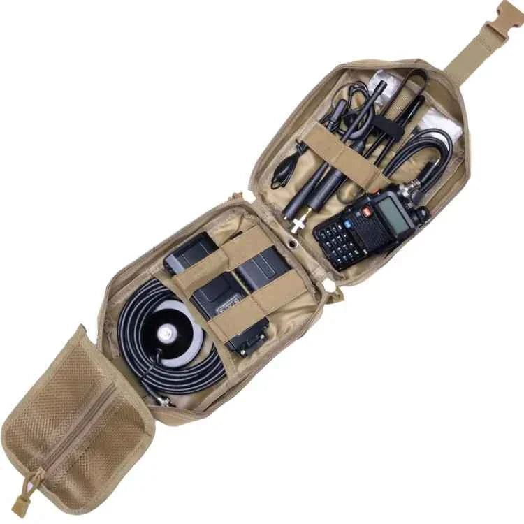 Radio Go Bag with Programmed Baofeng UV5R 8 Watt for Vehicles