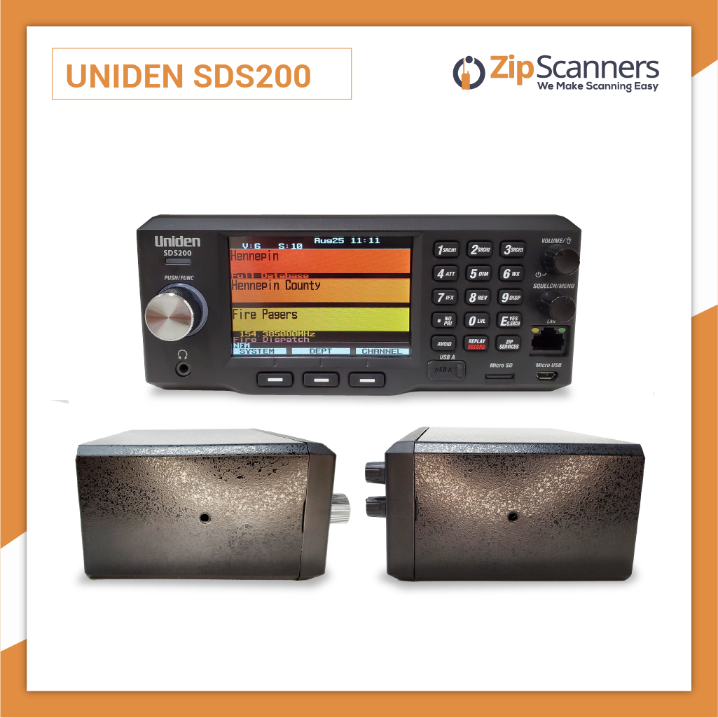 SDS200 Uniden Police Scanner