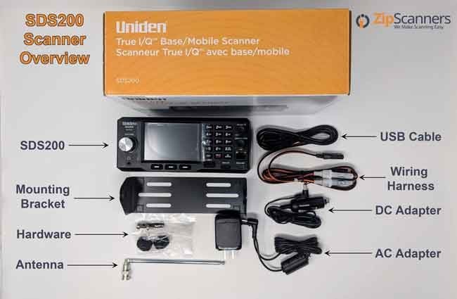 SDS200 Uniden Police Scanner