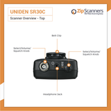 SR30C Uniden Police Scanner