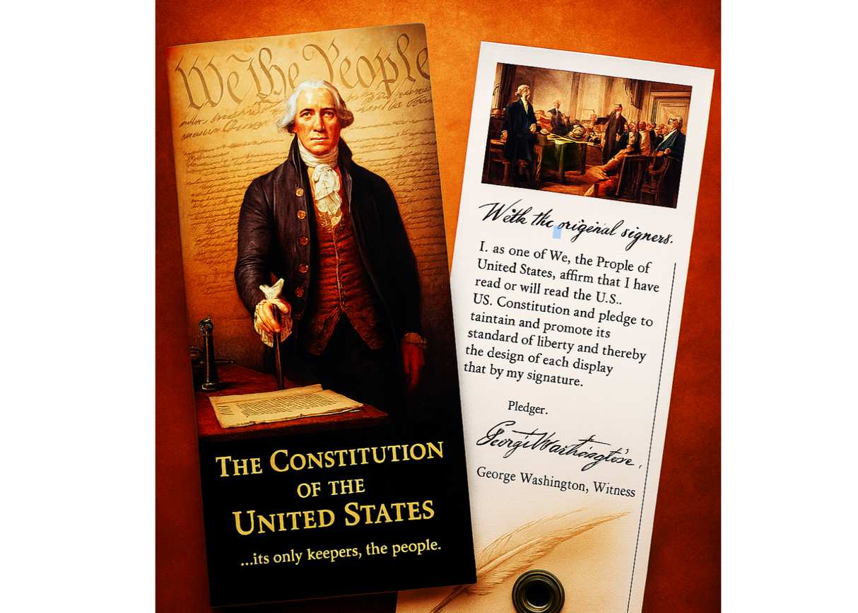 Pocket - Constitution of the United States - Travel Size!