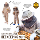 Sting Stopper Kids Ventilated Beekeeping Suit