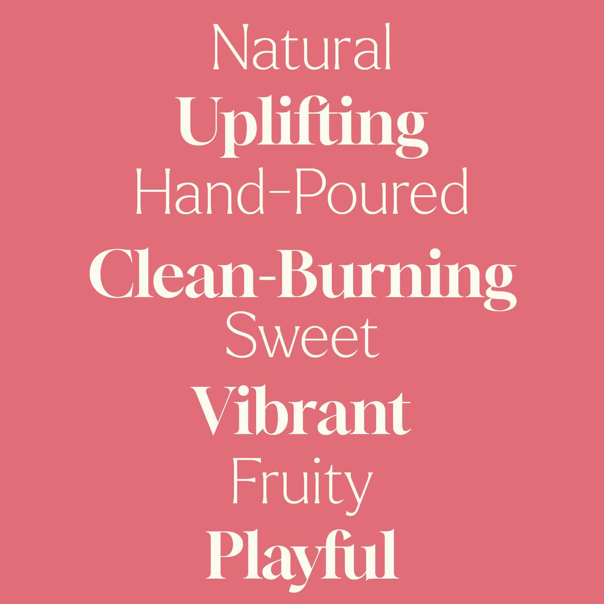 Summer Berry Naturally Scented Candle