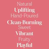 Summer Berry Naturally Scented Candle