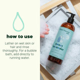 Sweet Lavender 3-in-1 Body Wash, Bubble Bath, Shampoo