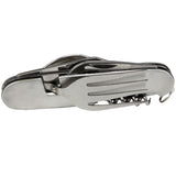 Knife Fork Spoon Combo Utility Tool with Can & Bottle Opener