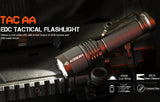Exclusive Acebeam TAC Flashlight AA / 14500 ( Includes USB-C 14500 Rechargeable Battery )