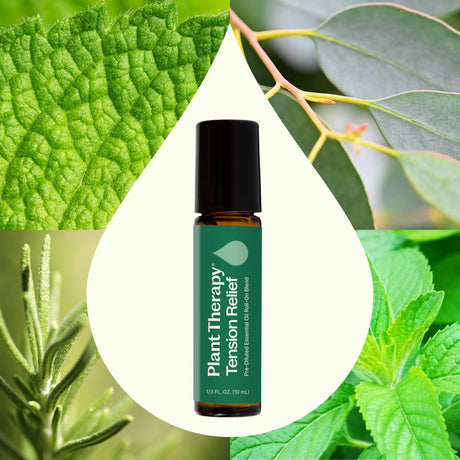 Tension Relief Essential Oil Blend Pre-Diluted Roll-On