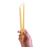 Thin Taper Beeswax Candles