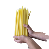 Thin Taper Beeswax Candles