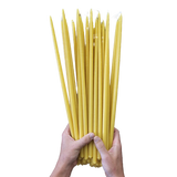 Thin Taper Beeswax Candles