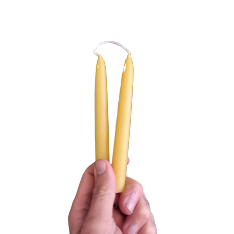Thin Taper Beeswax Candles