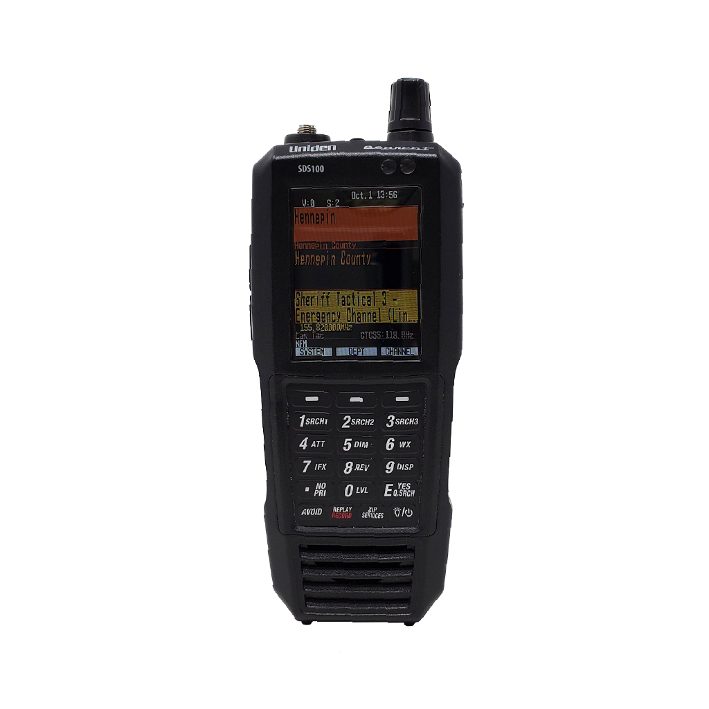 SDS100 Uniden Police Scanner