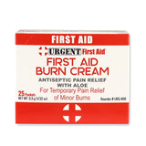 First Aid & Burn Cream .9gram, 25 Packets Per Box