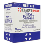 Triple Antibiotic Ointment, 0.5gm, 25 per box