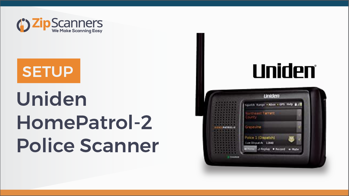 HomePatrol 2 Uniden Police Scanner