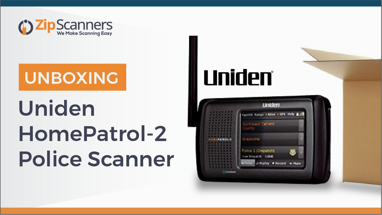 HomePatrol 2 Uniden Police Scanner