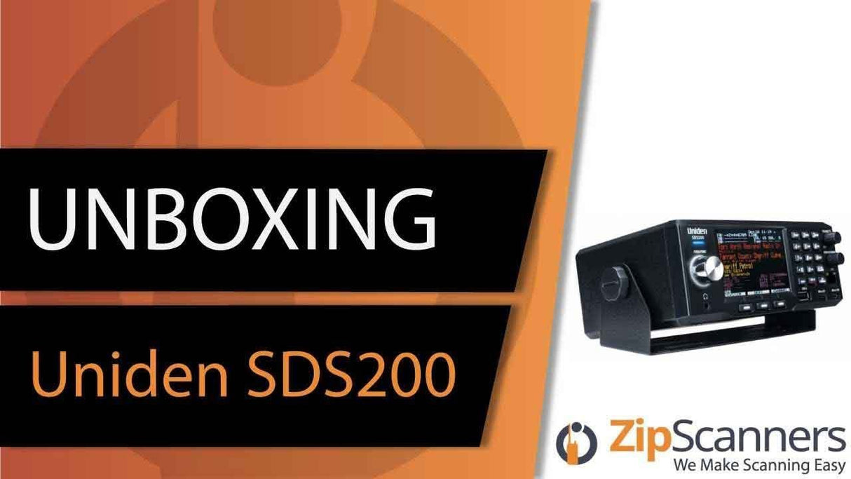 SDS200 Uniden Police Scanner