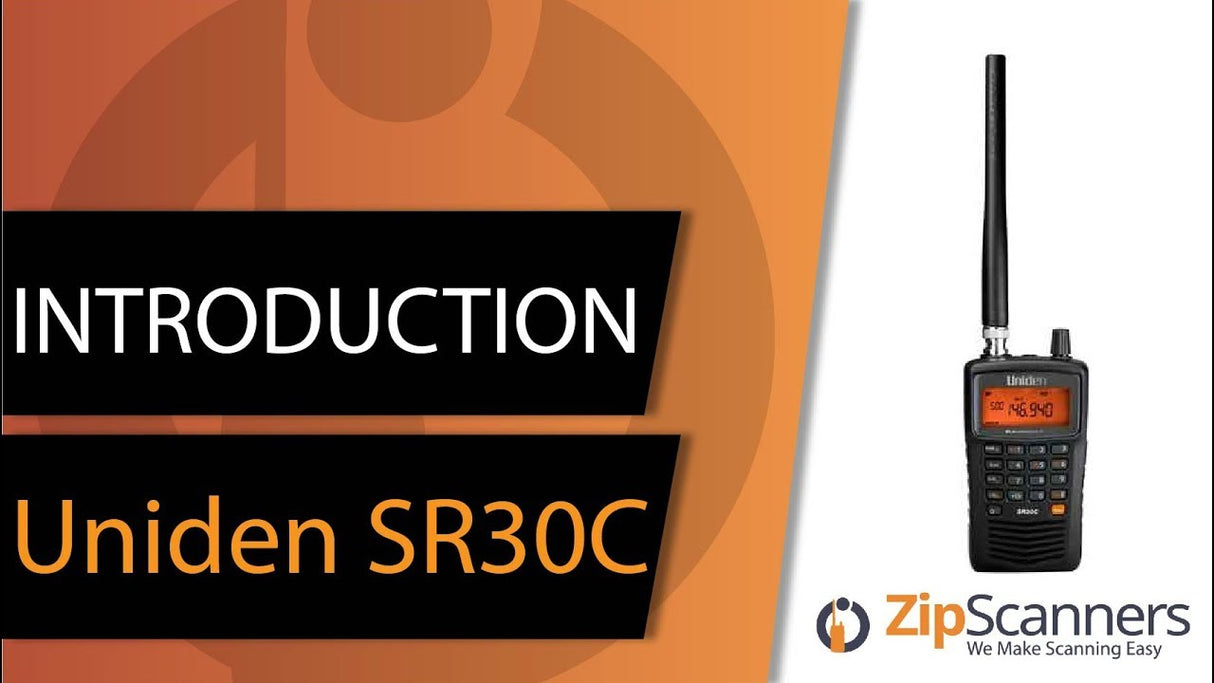 SR30C Uniden Police Scanner