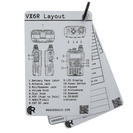 Ready Radio™ Comms Cards