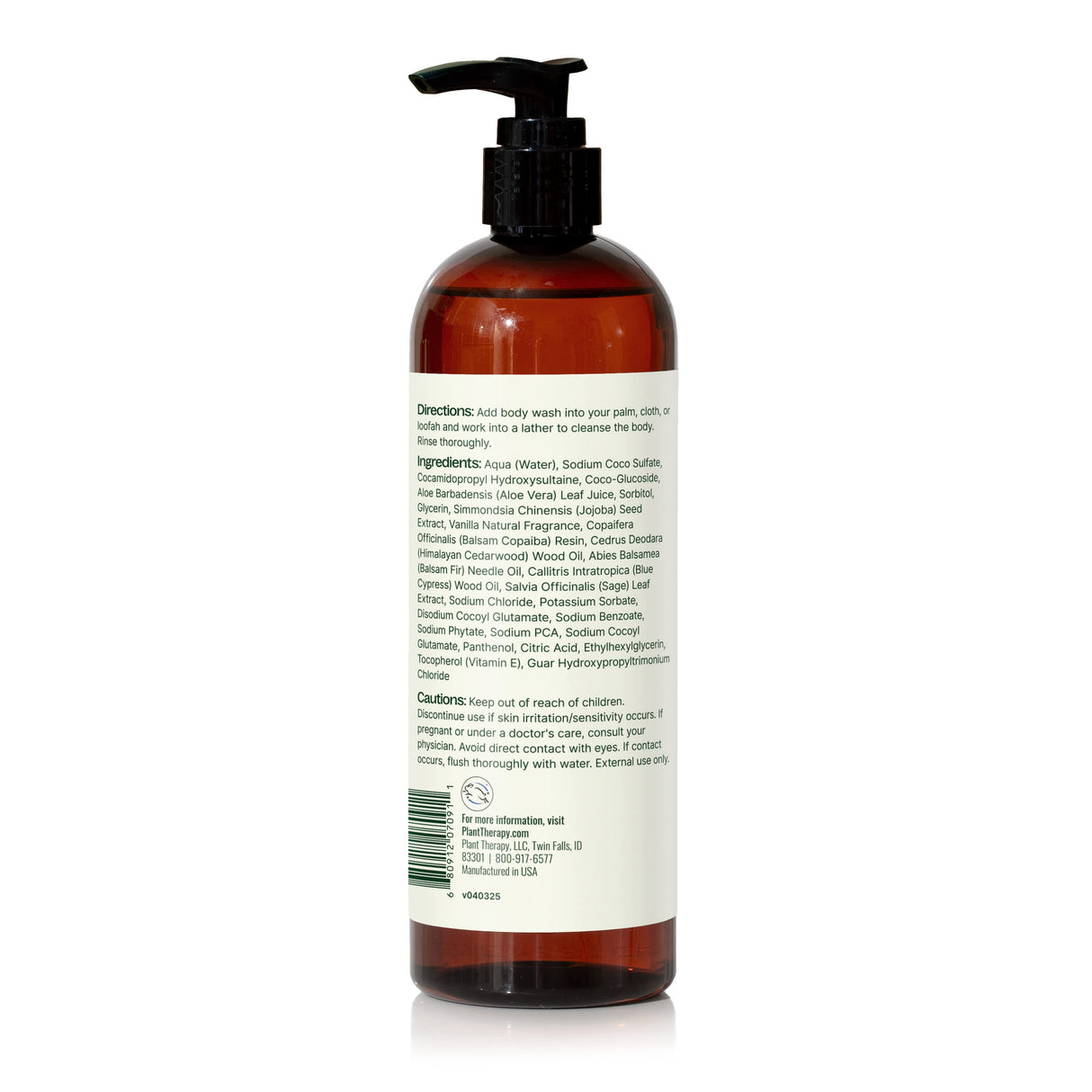 Vanilla Woods Body Wash
