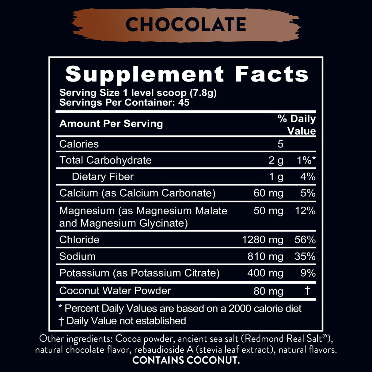 Re-Lyte Hydration Electrolyte Powder Limited Edition / Chocolate