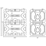 Exodus 35 Gallon Water Tank