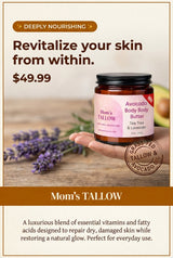 Avocado Tallow Body Butter (8 oz)