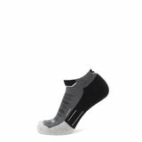 Obsidian - Run Ankle Midweight Merino Wool Sock