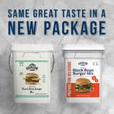 Gluten Free Black Bean Burger Mix 4 Gallon Pail, 215 Servings