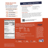 Gluten Free Black Bean Burger Mix 4 Gallon Pail, 215 Servings