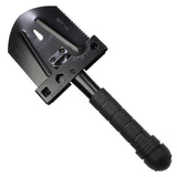 Compact Multi-Function Survival Shovel | Folding Tool with Compass & Survival Kit
