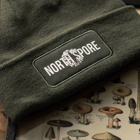 Green North Spore Logo Beanie Hat