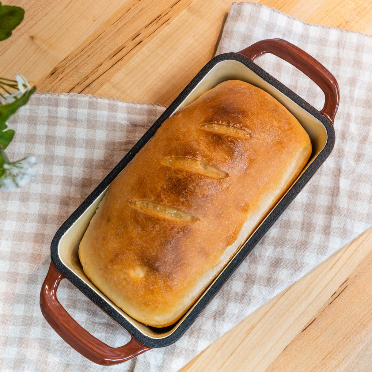 Enameled Cast Iron Bread Pan