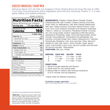 Cheesy Broccoli Soup Mix Can, 38 Servings