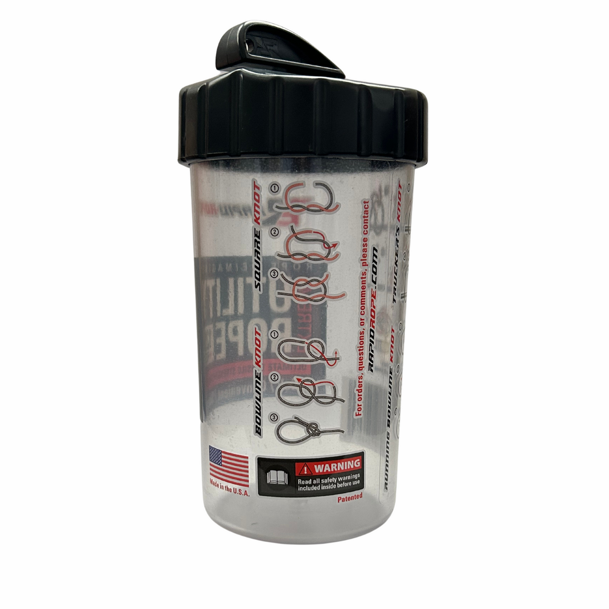 Patriot Utility Rope & Large Clear Canister