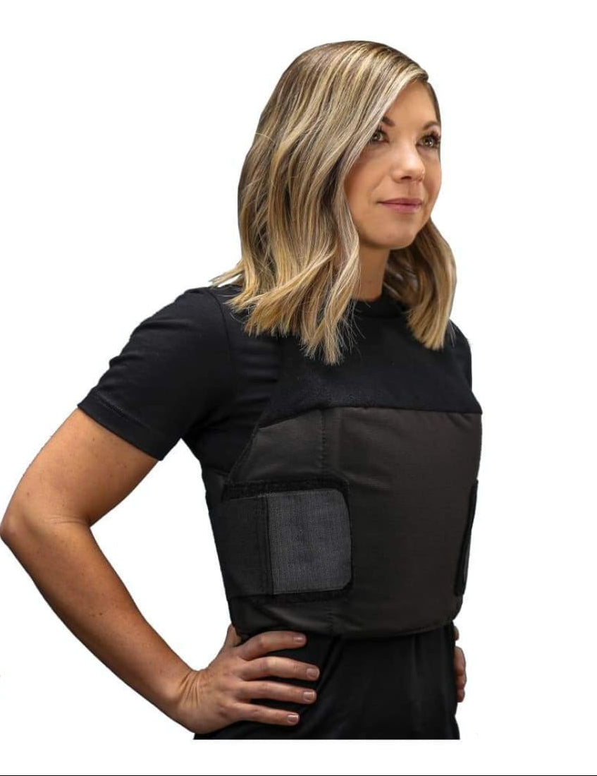 Covert Female Body Armor and Carrier