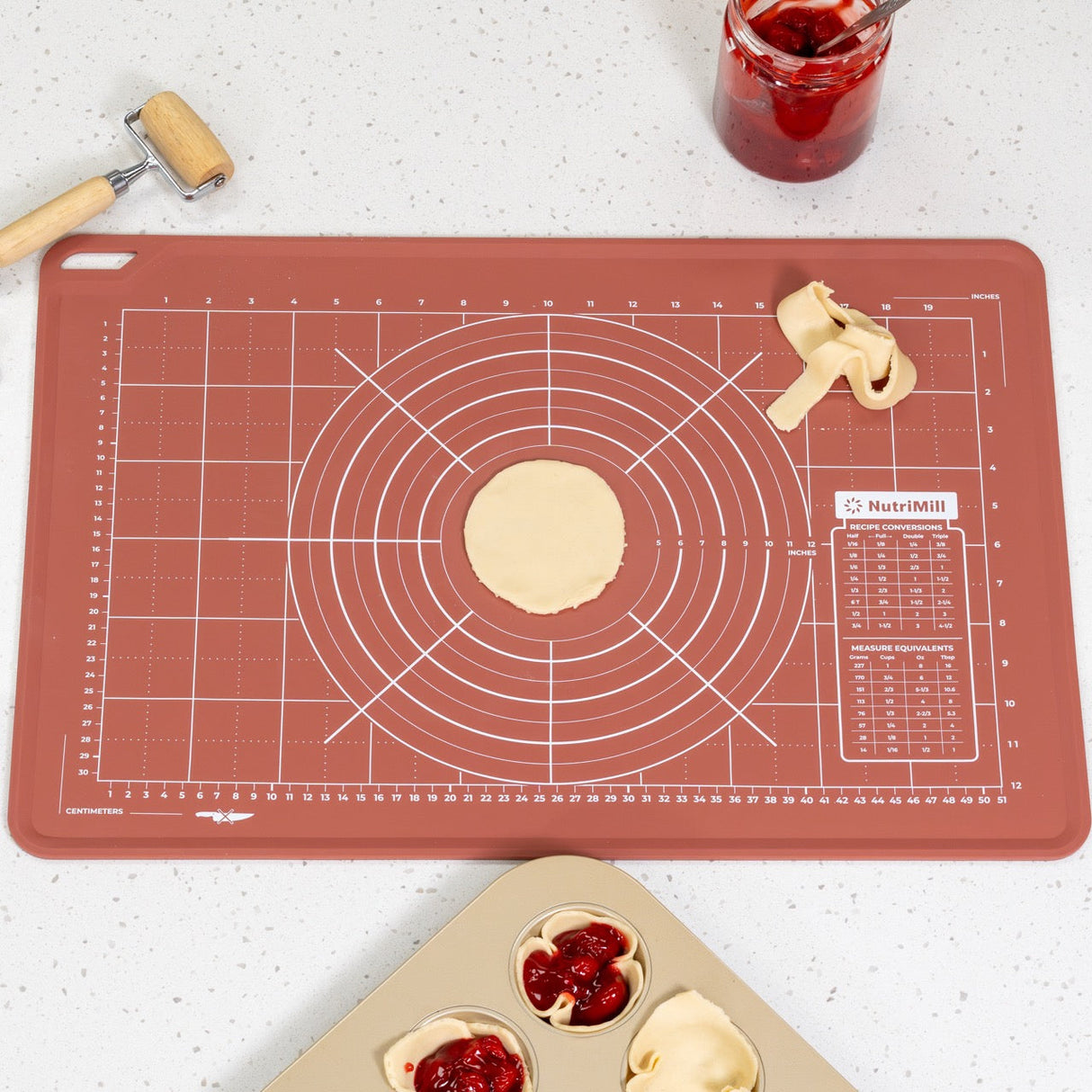 Silicone Dough Mat - Small 16" x 24"