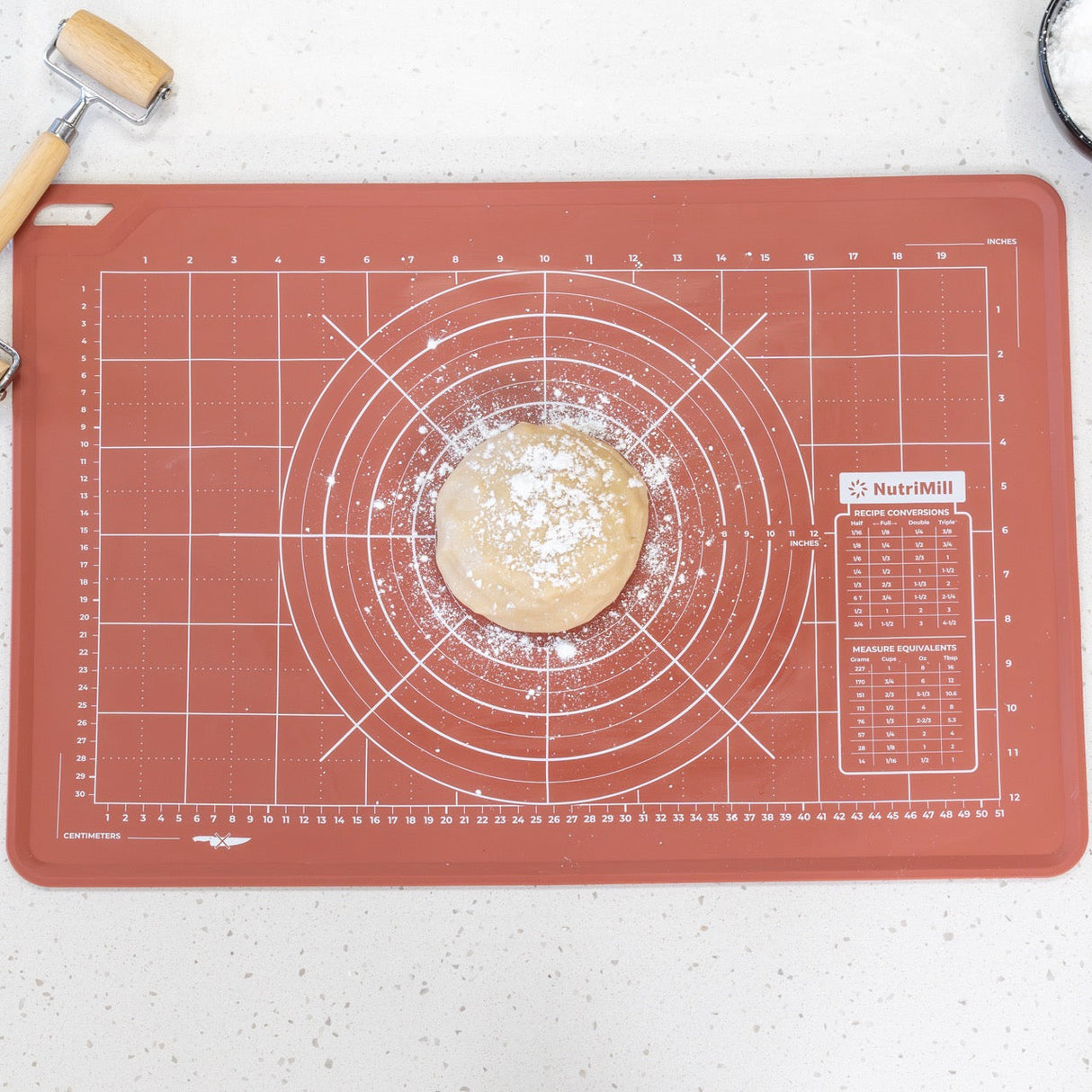 Silicone Dough Mat - Small 16" x 24"