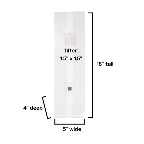 0.2 Micron Filter Patch + Injection Port Unicorn 10T-Inj Mushroom Grow Bags