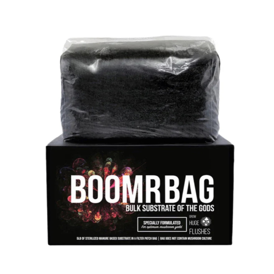 Automated 'Boomr Bin' Dung-Loving Monotub Mushroom Grow Kit