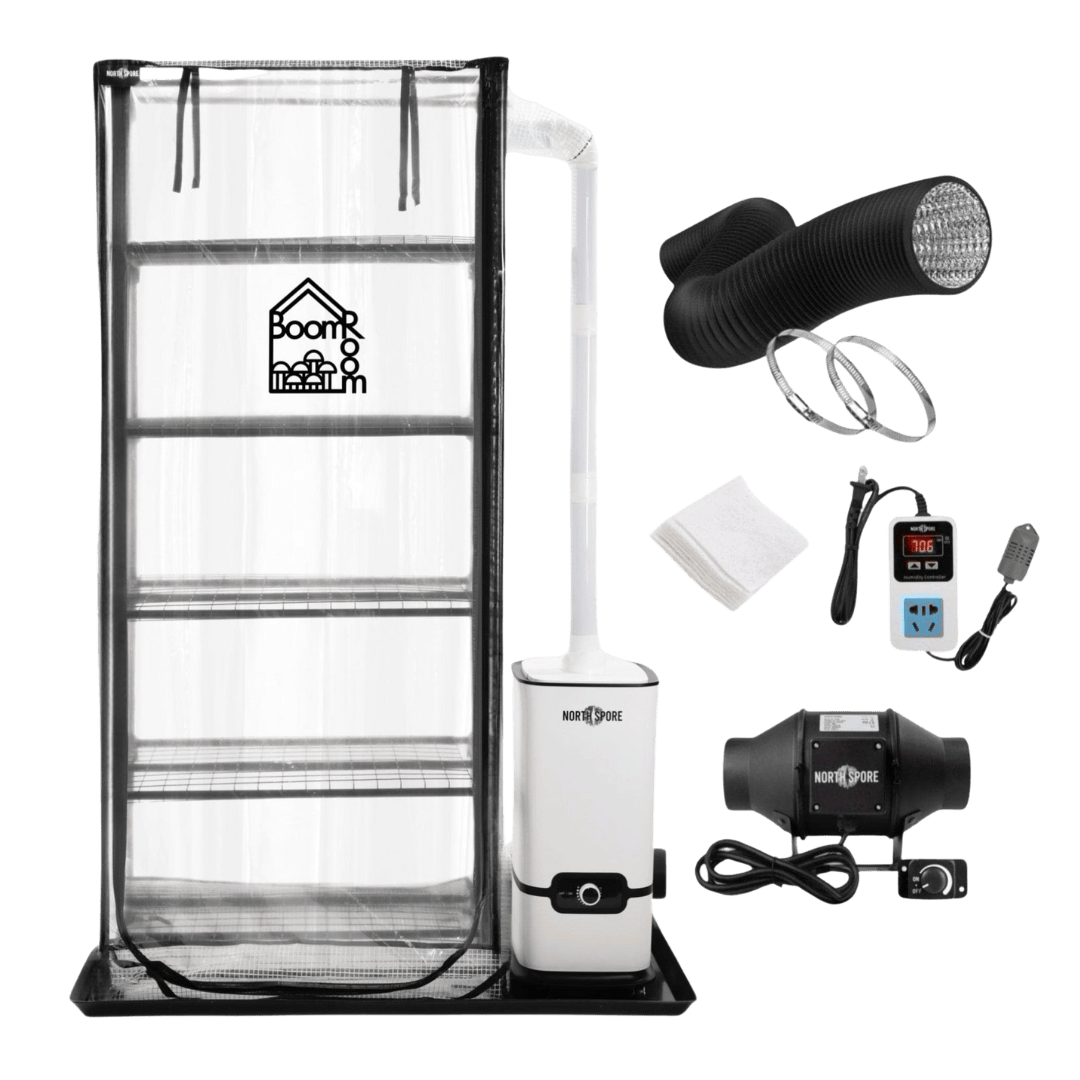 'BoomRoom II' Automated Martha Tent Mushroom Grow System