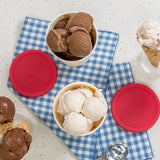 Ice Cream Containers - 1 Quart (2-Pack)