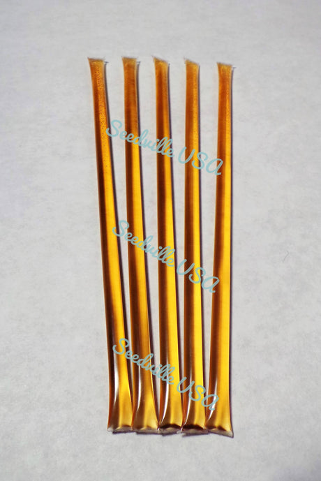 5 Pack LEMON HONEY TEASERS Natural Honey Snack Sticks Honeystix Straws