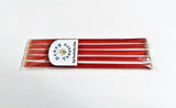 5 Pack CHERRY HONEY TEASERS Natural Honey Snack Sticks Honeystix Straws