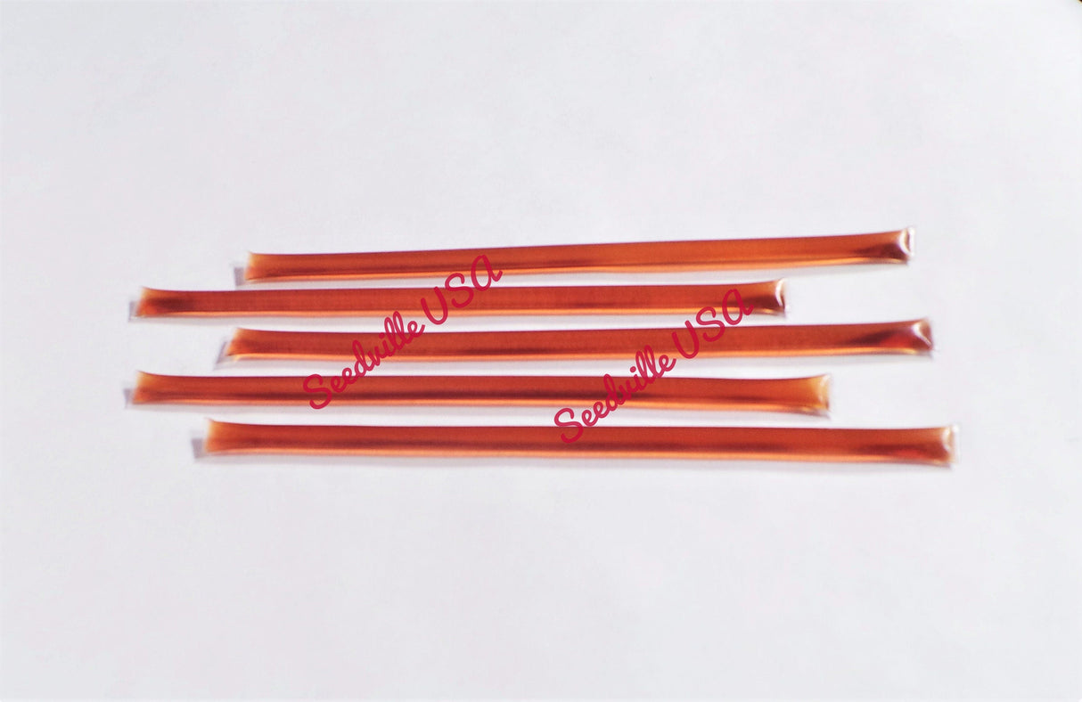 5 Pack CHERRY HONEY TEASERS Natural Honey Snack Sticks Honeystix Straws