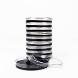 Black Biochar Pre-Poured Sterile Agar Plates